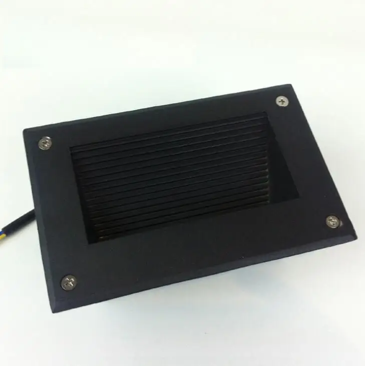 

Free Ship High Quality LED Wall Lamp Footlights Corner Light Embedded 6W Stair Lights Step Light Outdoor Waterproof Nightlight