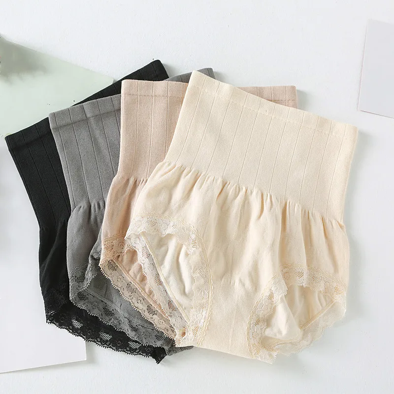 

New 3D Seamless High Waist Briefs for Woman and Raise Your Buttocks By Shaping & Skinny The Body Make of Pure Cotton Underwear