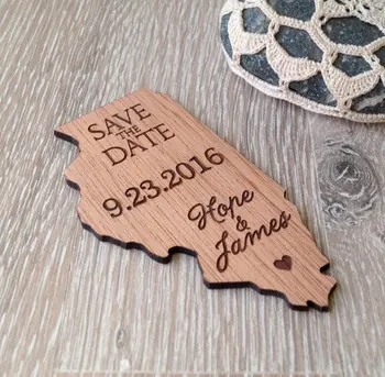 

save the dates, rustic save the date magnets, wedding save the dates image Save the date magnets, US state shaped save th