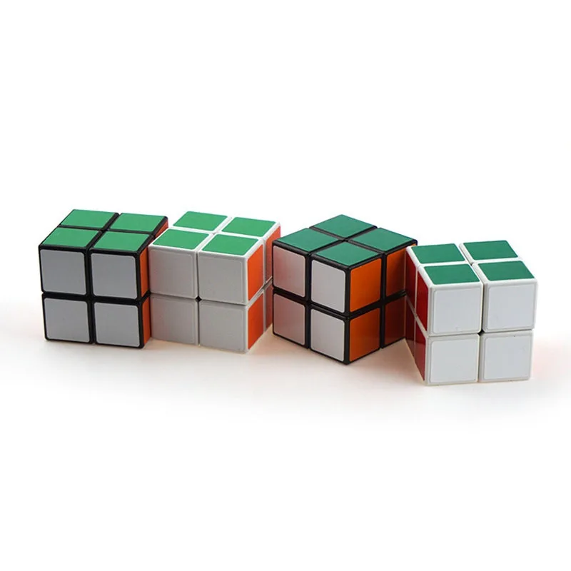 Стиль 2 x2x2 наклейки волшебный куб, игрушка, основные Скорость Cubo Magico Детская образовательная головоломка, квадратный Игрушка Головоломка MF219