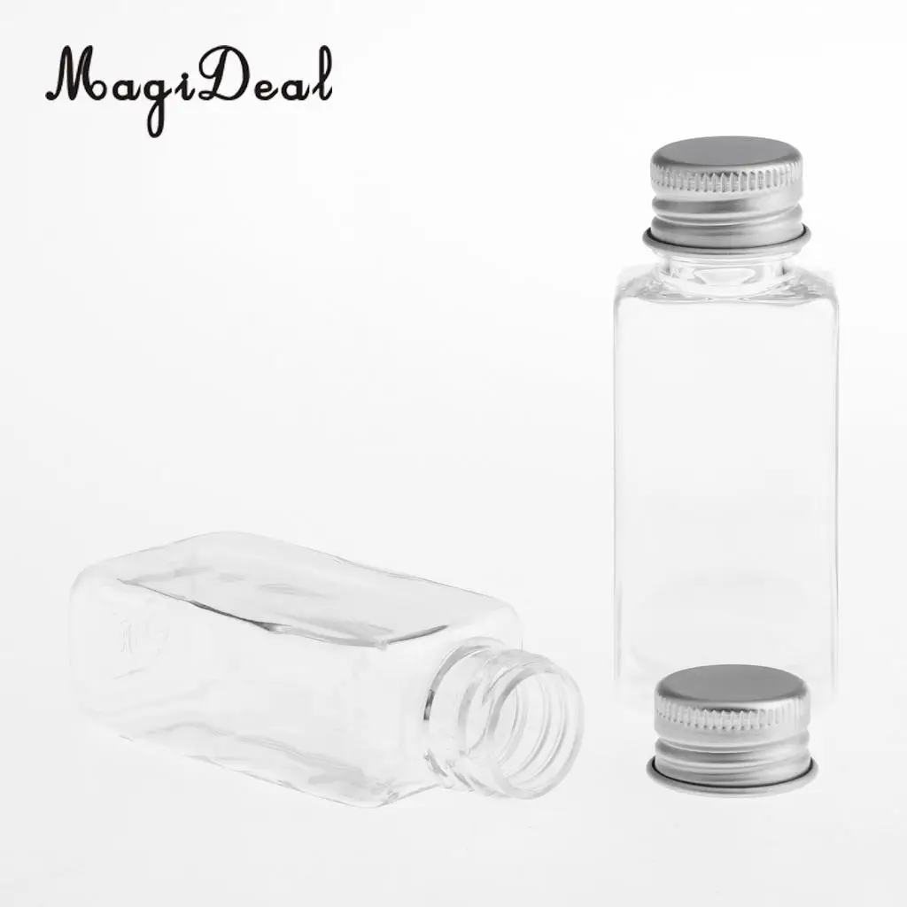 Kesoto MagiDeal Lot 20pcs 30ml Plastic Makeup Sample Containers Cream Small Empty Bottle Squeeze Tubes for Travel
