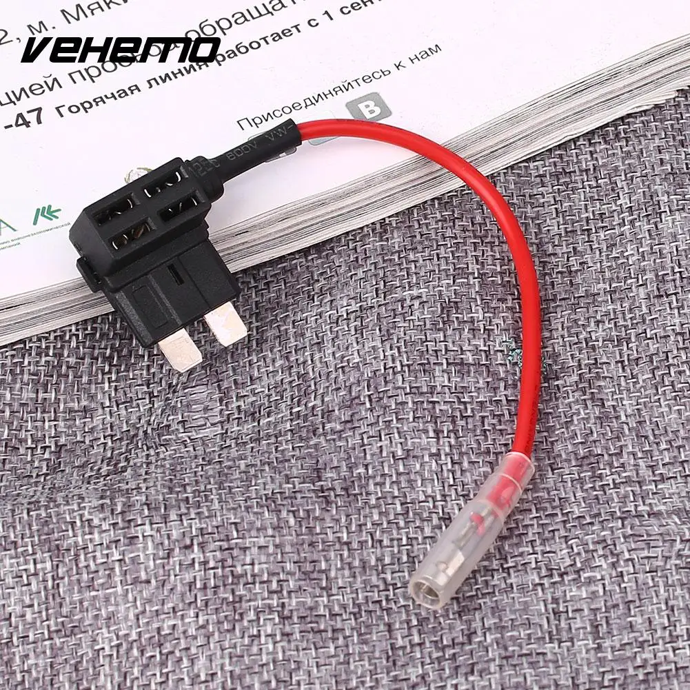 

Cars Parts Blade Fuse Box Holder Medium Inline Take Electrical Piggy Back Tap*