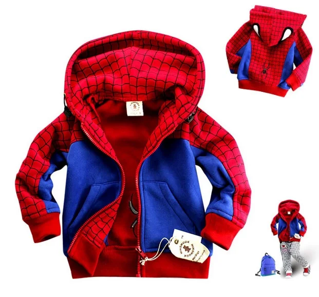 Childrens spiderman coat Clearance