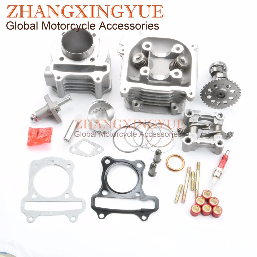 100cc 50mm NON EGR Big Bore Kit & 9 Hole Camshaft & Rocker Assy