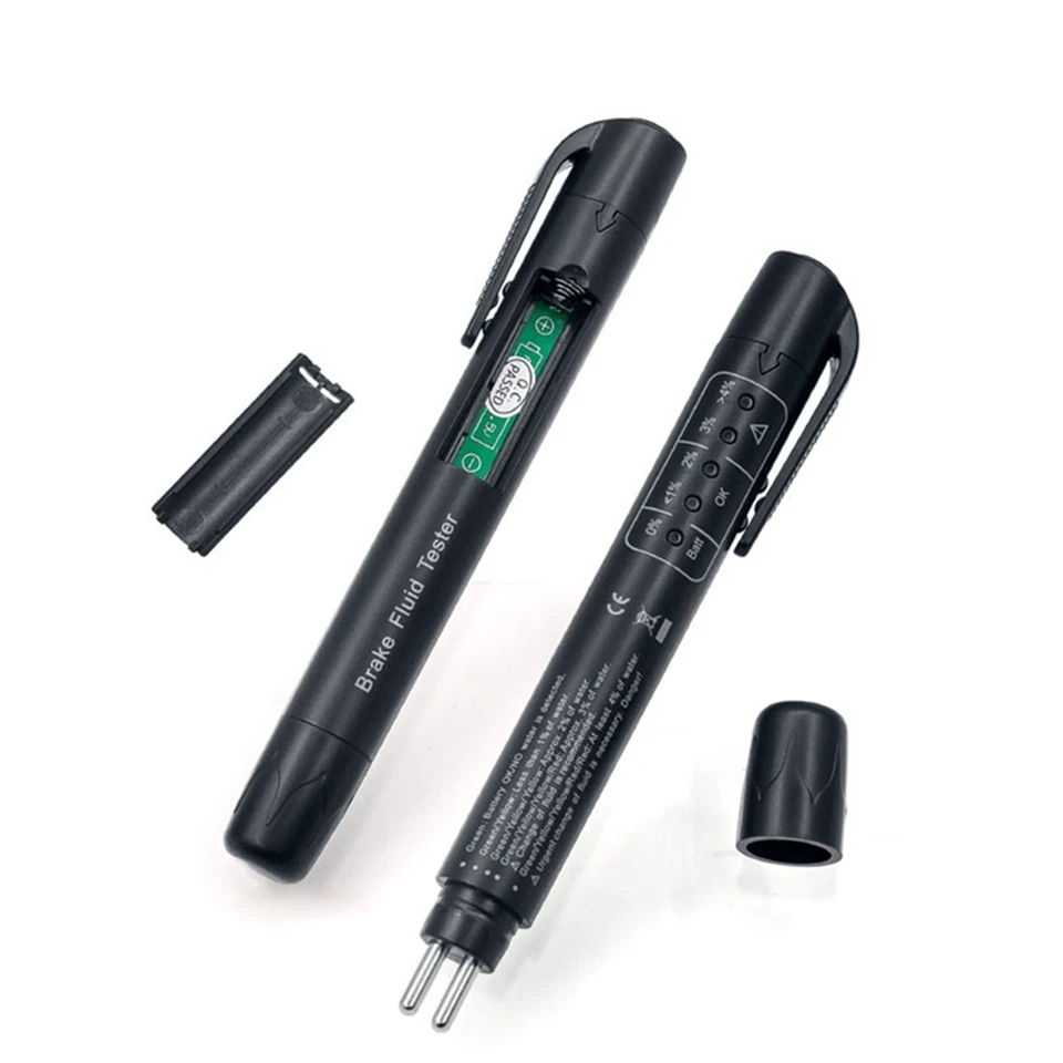 Диагностический инструмент тормозной жидкости тестер ручка 5 светодиодный мини-индикатор для автомобиля Инструменты для ремонта автомобиля Автомобильный тормоз
