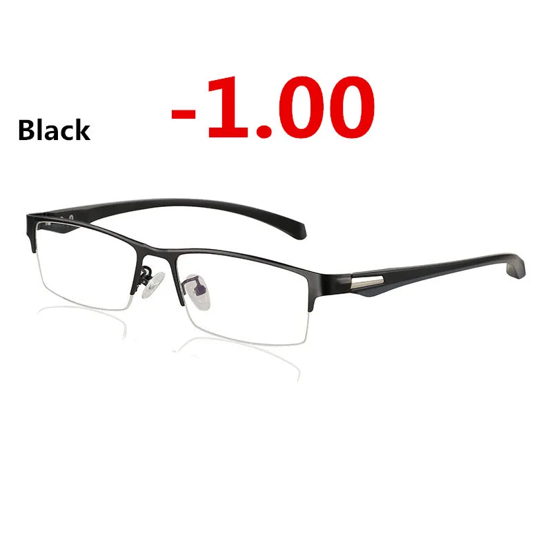 Мужские очки для близорукости, женские фотохромные очки, полные оптические антибликовые УФ защитные очки, мужские титановые серьги из сплава-1,0