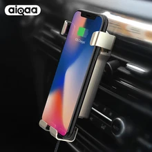 

Car Mount Qi Wireless Charger For iPhone X 8 Plus Quick Charge Fast Wireless Charging Pad Car Holder Stand For Samsung S8
