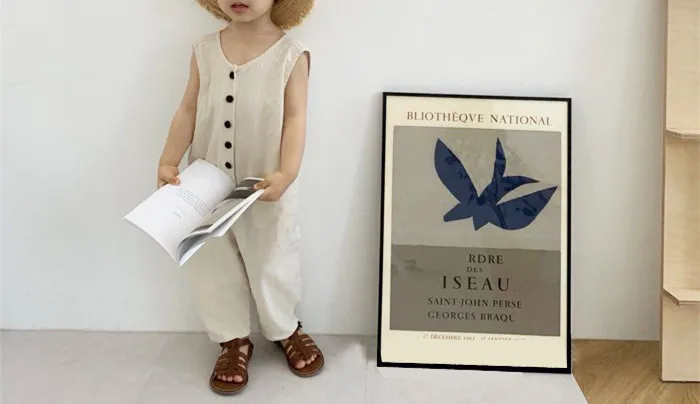 Лидер продаж, летние комбинезоны для маленьких девочек, Повседневная корейская модная детская одежда