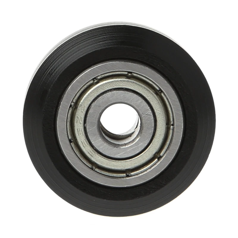 بوم البلاستيك عجلة مع 625zz MR105zz المهمل بكرة والعتاد السلبي بيرلين عجلة V-فتحة نوع ل 3D طابعة