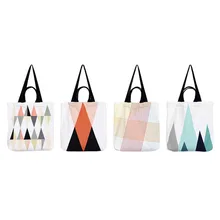 Women Handbag Shoulder Bags Sale New 2016 Fashion Canvas Bag Geometric Women Messenger Bags Famous Brand Mutifunctional