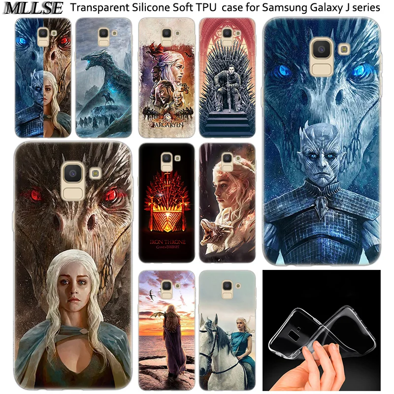 

Hot Game of Throne Soft Silicone Case For Samsung Galaxy J2Pro J4 J6 J8 2018 J3 J5 J7 2016 2017EU Prime CORE Plus Fashion Cover