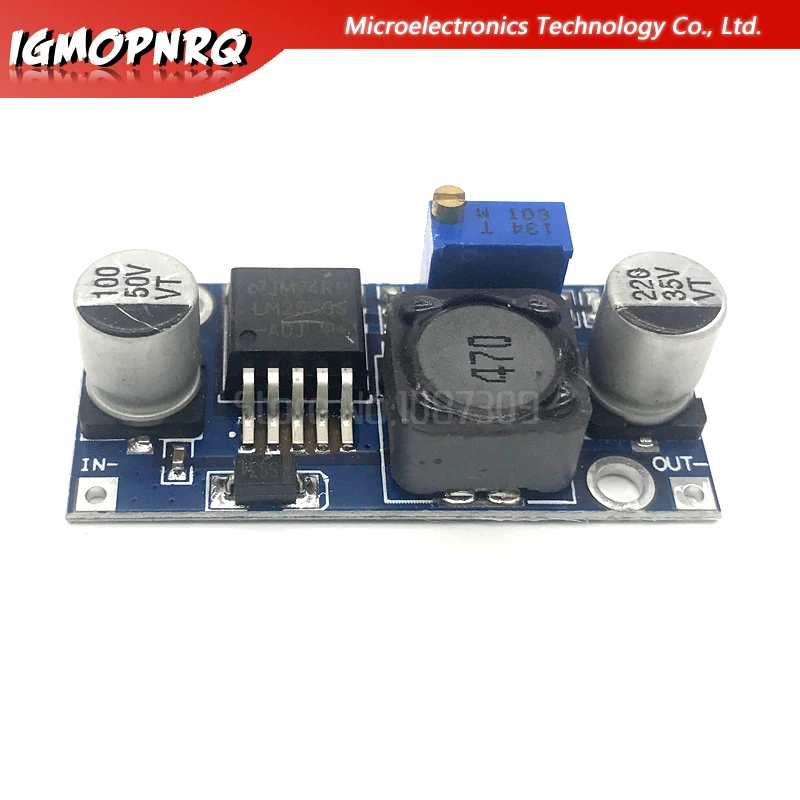 5Pcs Dc-Dc Passo Imbottiture Converter Module Lm2596 Dc Regolabile Regolatore Di Tensione
