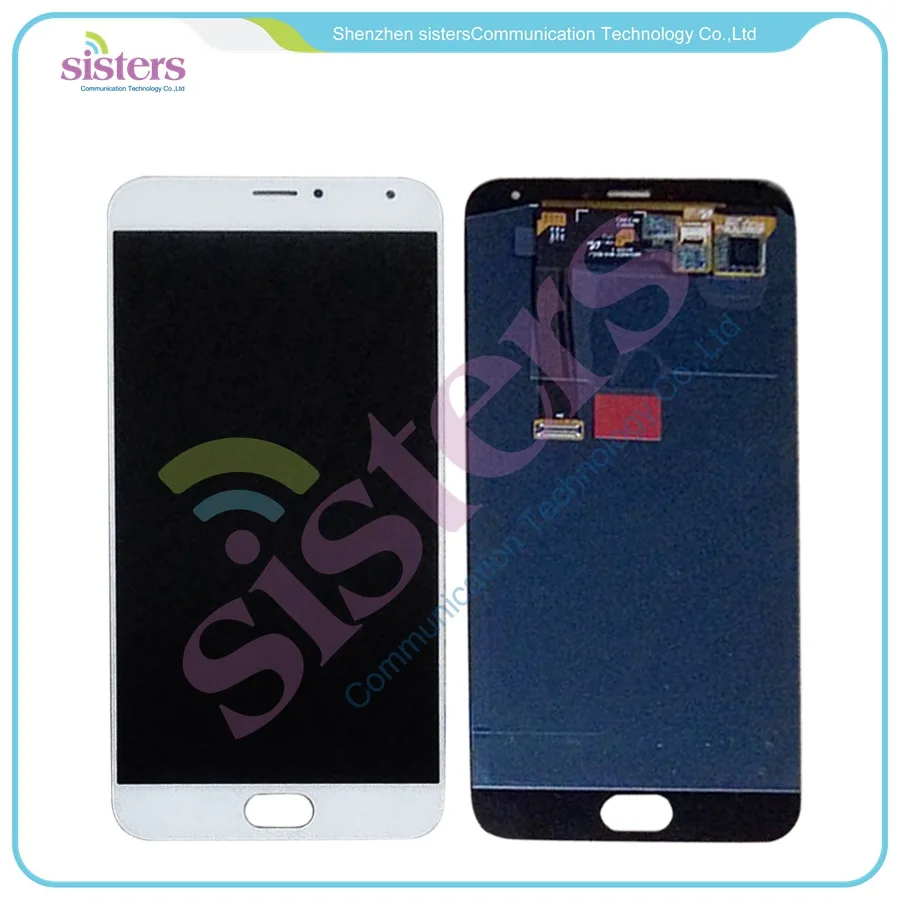 MEIZU0010 For Meizu MX5 LCD Display with Touch screen digitizer assembly + frame Black or white (5)