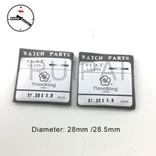 2 шт./лот 3,0 мм толщина 28 мм/28,5 мм стекло для водонепроницаемых часов замена стекла