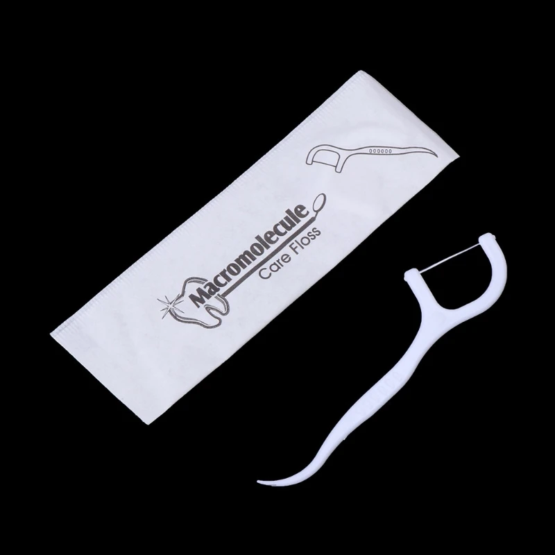 

1Pcs Dental Floss Pick Toothpick Interdental Brush Cleaner Tooth Pick Flosser