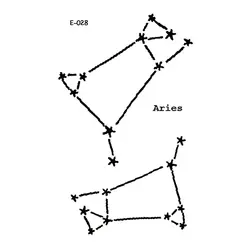 Wyuen Новый Дизайн Aries поддельные татуировки Водонепроницаемый временное рука татуировки наклейки для Для женщин Для мужчин тела Книги по