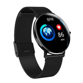 

Men Women Full Screen Touch Thinner Smart Watch IP68 Waterproof Multiple Sports Mode DIY Watch Face 250Mah Fitness Bracelet