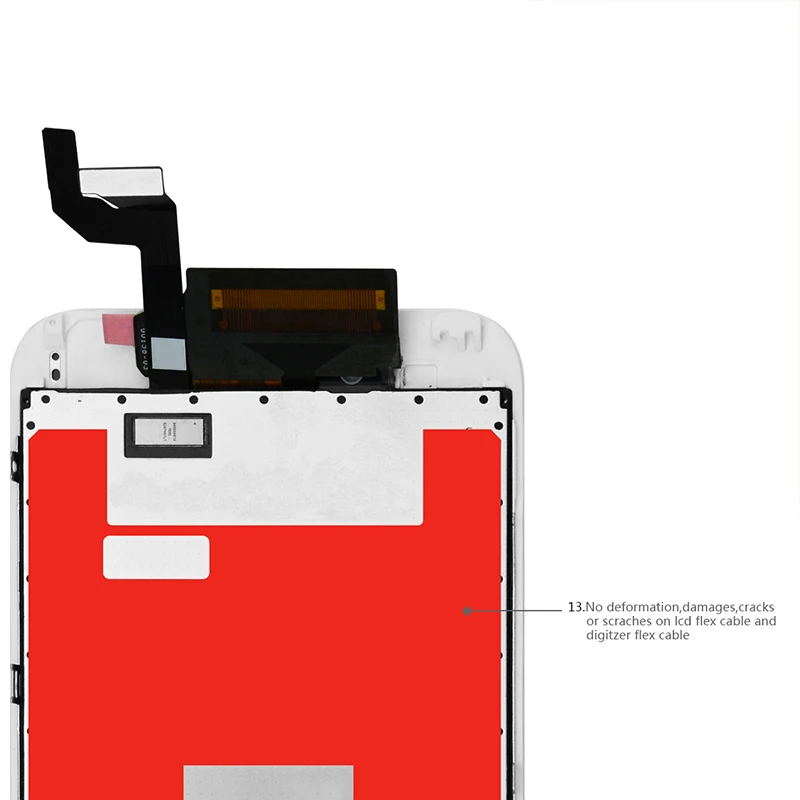 ЖК дисплей для iPhone 6S сенсорный экран дигитайзер сборка Замена с бесплатными