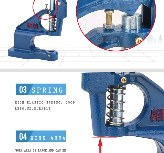 Pearl Rivet Hand Press Eyelet Rivet Machine Snap Button Clinching Machine  Hardware Press Sewing Accessories Sewing Tools - AliExpress