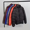 New Brand Autumn Winter Light Down Jacket Men's Fashion Hooded Short Large Ultra-thin Lightweight Youth Slim Coat Down Jackets ► Photo 3/4