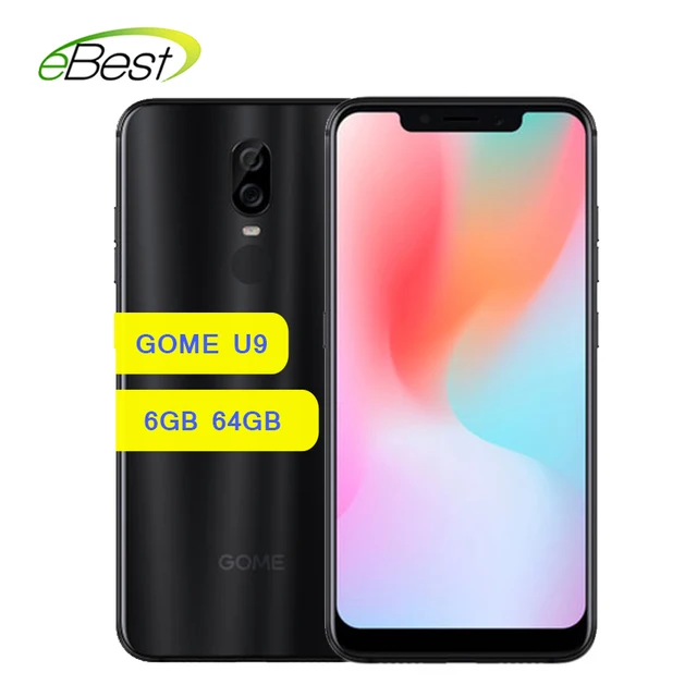 Пойдем U9 MTK Helio P23 Dual SIM карты мобильного телефона 6 Гб 64 Гб голоса отпечатков пальцев с функцией распознавания лиц 16.0MP смартфон
