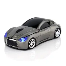 3D Sport Car Shape 2.4GHz Wireless 1600DPI Usb Optical Gaming Mini Mouse Gamer Mice Ergonomic For PC Laptop Computer 5 Colors