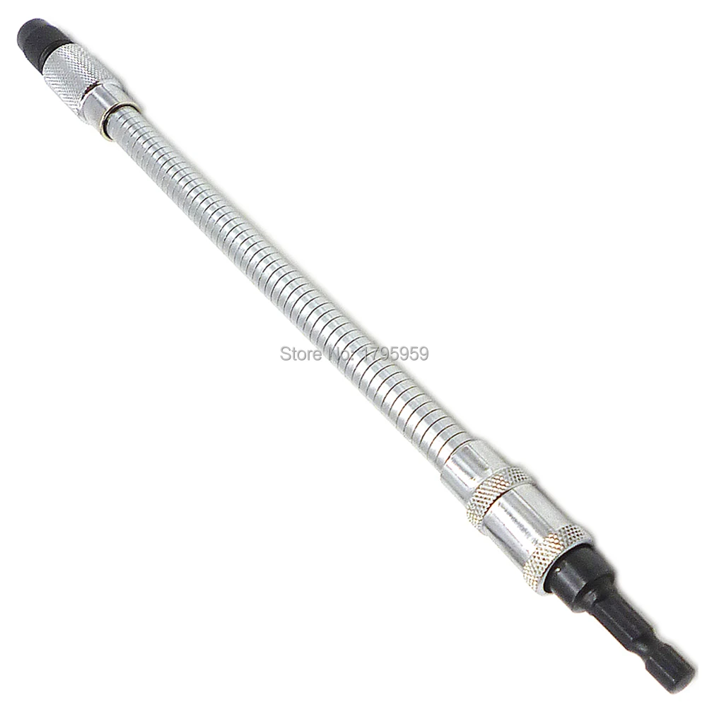 Flexible Shaft Extension Rod 1/4" Hex Shank Screwdriver Bit