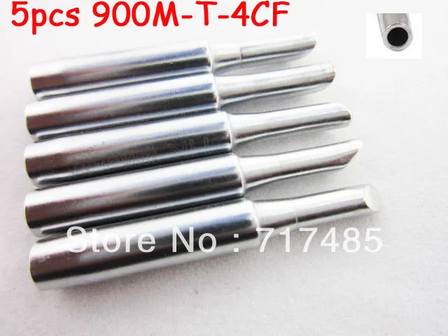

Soldering Solder Iron Tips 5 Pcs 900M-T-4CF 4mm Bevel Diameter