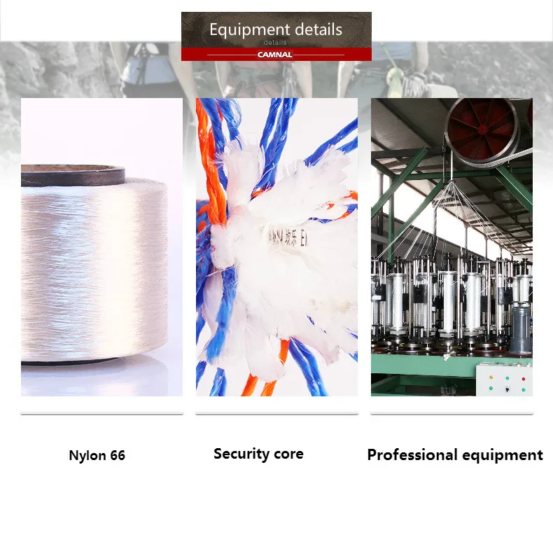 CAMNAL Открытый 12 мм Профессиональный веревка Скалолазание веревки спасательные веревка побег веревку альпинистского снаряжения 10 м