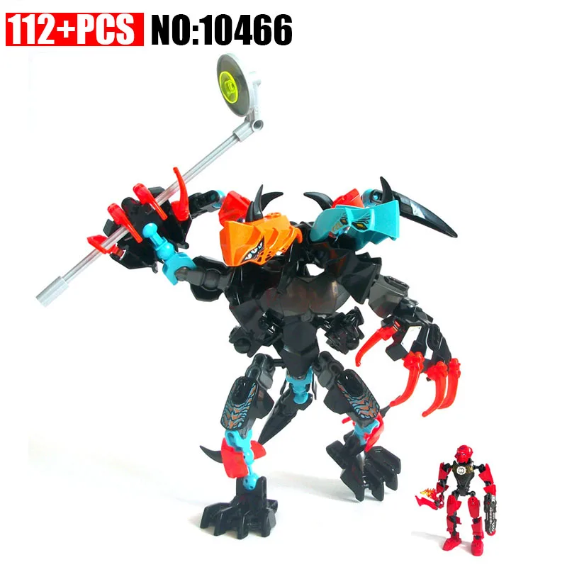 

AIBOULLY 2017 NEW 10466 Hero Factory 6.0 Star Soldier Action Figure Splitter Beast vs. Furno & Evo Plastic Building Blocks DIY