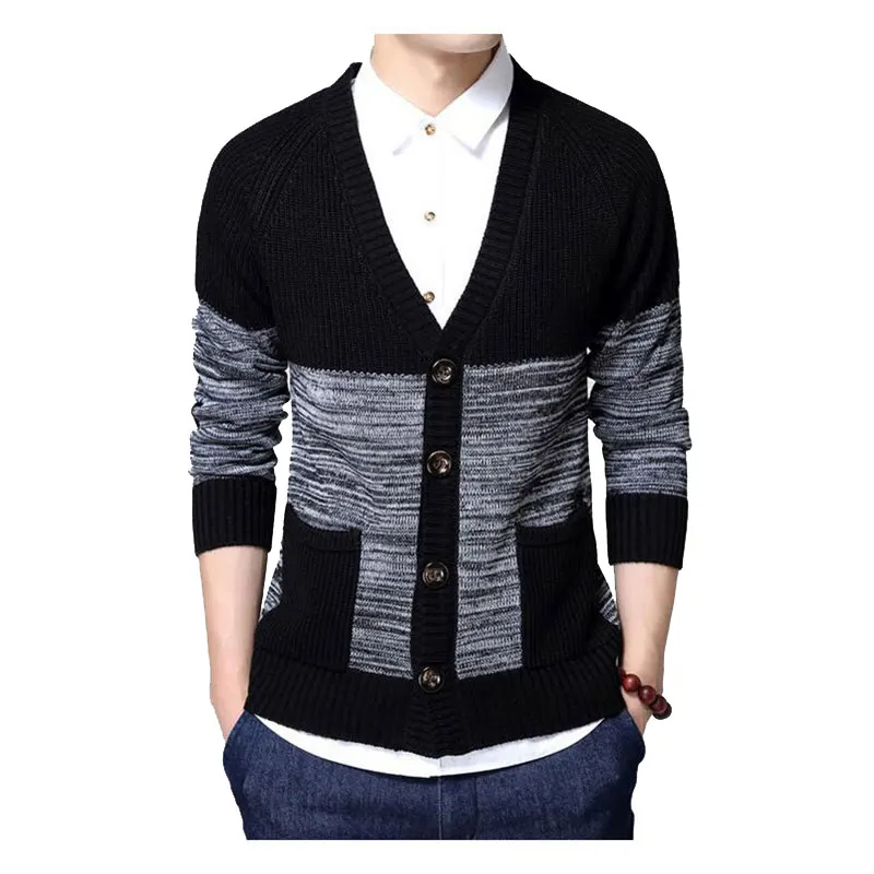 Hot Sale Cardigan Mens Sweaters 2016 Autumn Winter Mens Striped