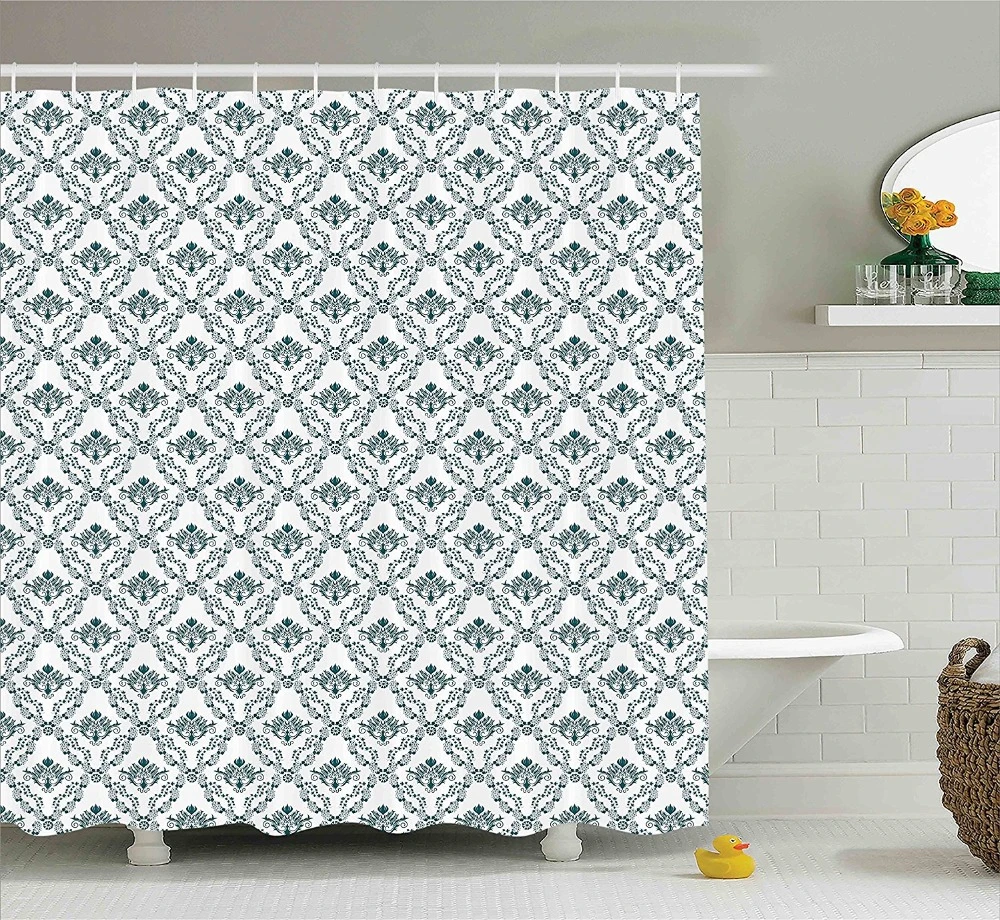 Victorian Daun Tua Klasik Siluet Melengkung Garis Gaya Negara Perancis Ubin Simbolis Polyester Mandi Shower Curtain Shower Tirai Aliexpress Victorian Daun Tua Klasik Siluet Melengkung Garis Gaya Negara Perancis Ubin Simbolis Polyester Mandi Shower Curtain Shower Tirai Aliexpress