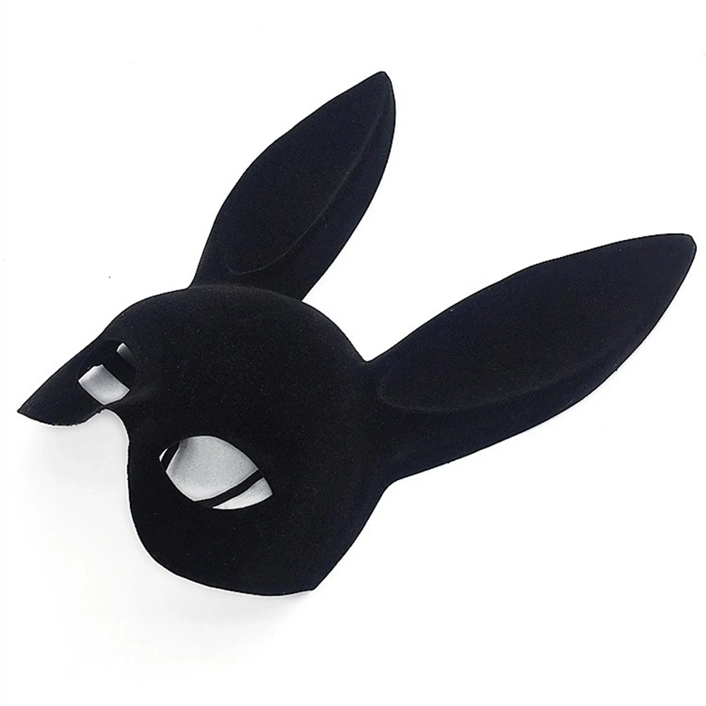 New Sexy Cool Rabbit Head Latex Mask Cat Girl Halloween Ball Fancy Dress Costume Cosplay Moive Saw Gift New