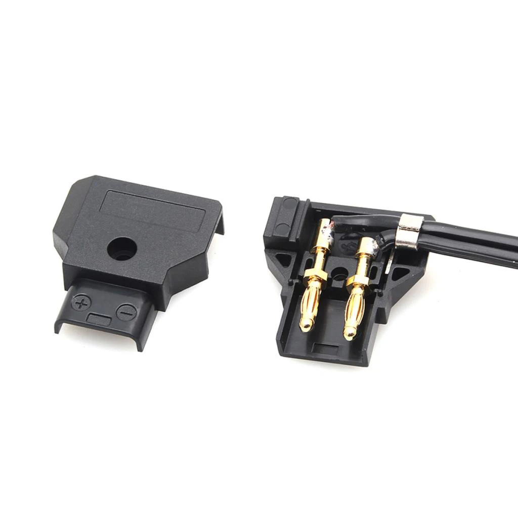 10 Pack Male D-Tap Connector for DSLR Rig Power Cable V-mount Anton Battery