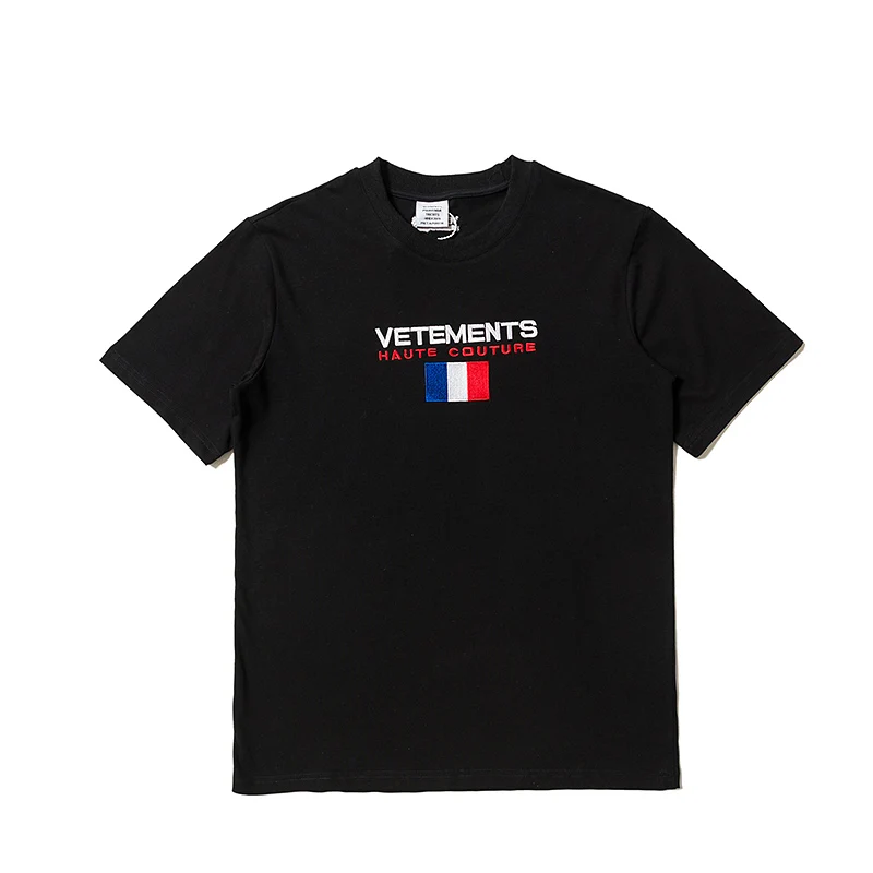 

Vetements Fashion T-Shirts Men Women Streetwear ReversibleVETEMENTS Top Tees New Oversize France VETEMENTS T Shirts