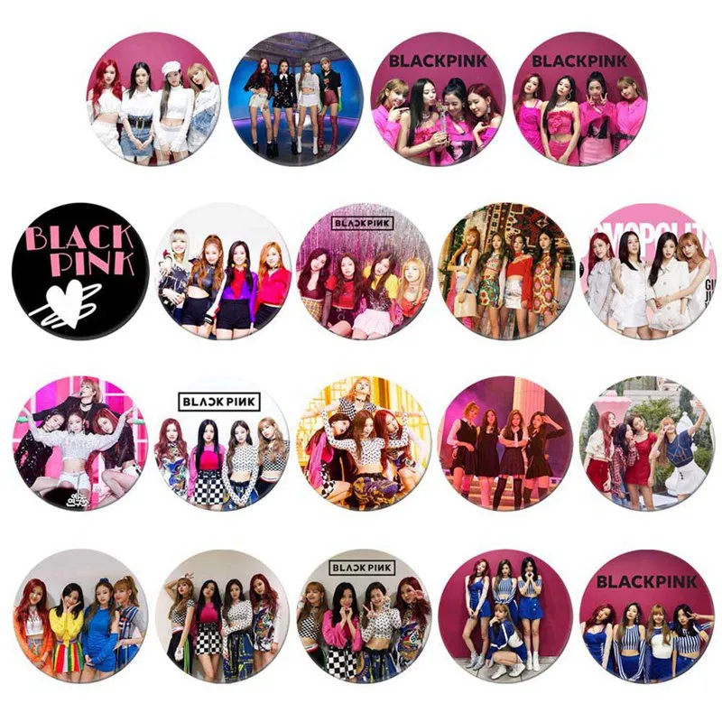 Korean Style KPOP BLACKPINK Album Brooch Pin Badge Accessories For
