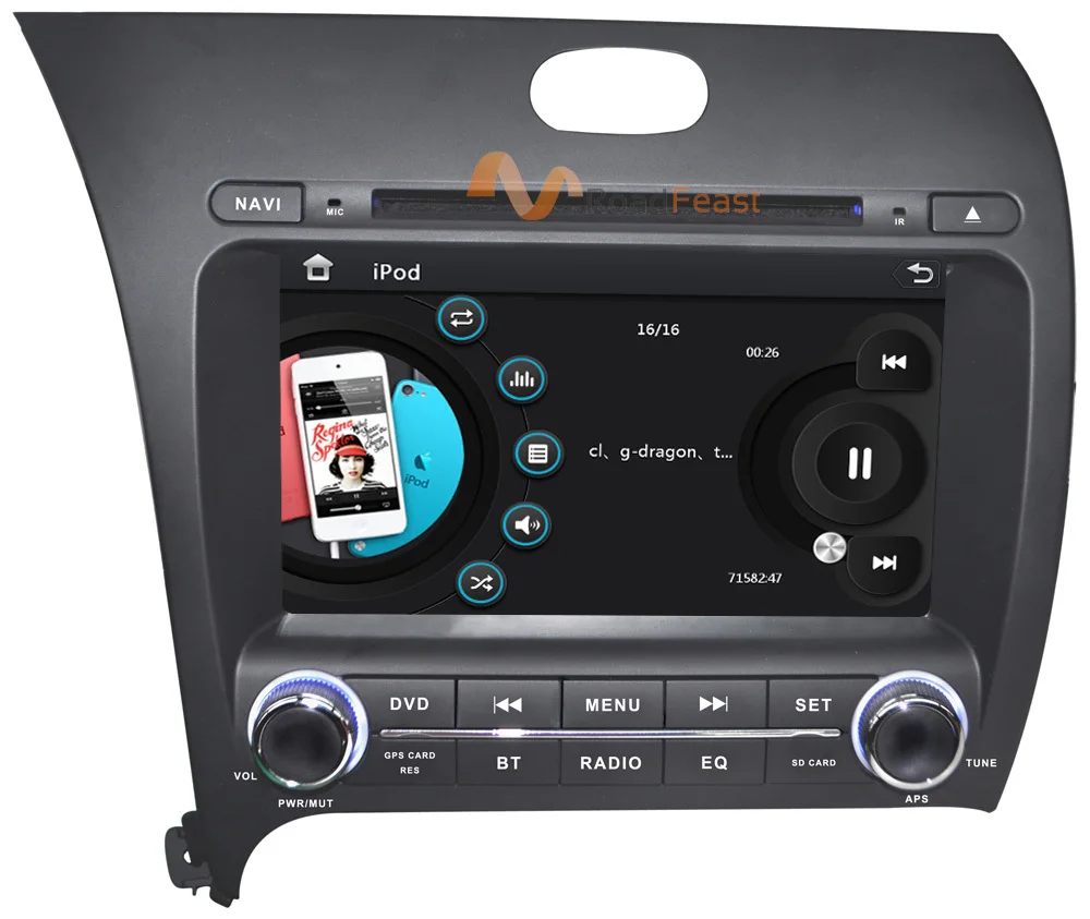 Car DVD for Kia Cerato Pro-Forte 7