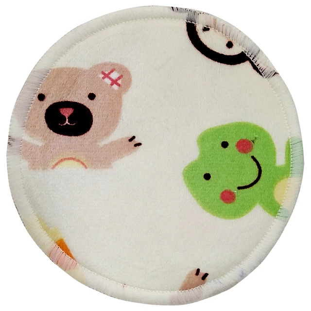 Goodbum Bamboo Fiber Anti-Galactorrhea Pad Printing Wash Maternity Breastfeeding Mat Comfortable Environmental Reusable 8PC 2018