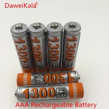 4-20 шт AAA 1300mAh 1,2 V Quanlity аккумуляторная батарея Ni-MH 1,2 V аккумуляторная батарея 3A Baterias Bateria с батареей Cas