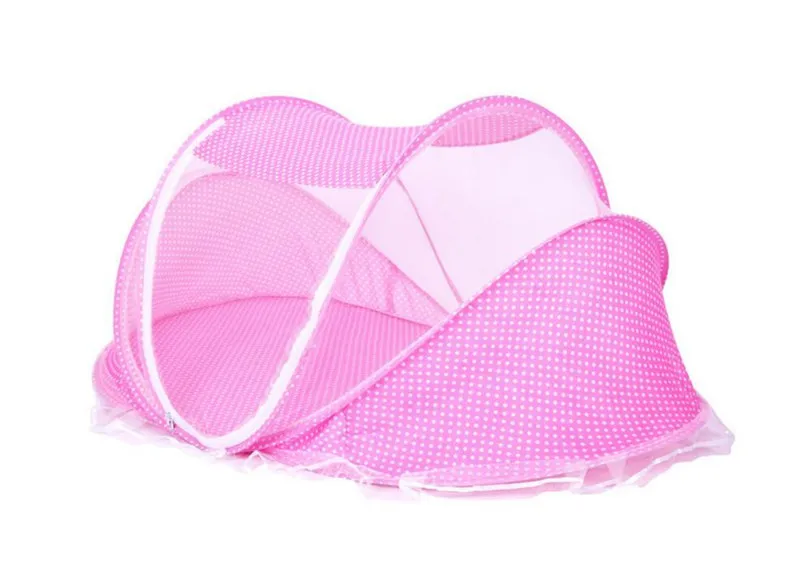 MOTOHOOD Baby Bed Crib Netting Mosquito Cover Net Baby Decoration Room Cover - Foldable Baby Bed Tent Kids Nursery Crib (4)