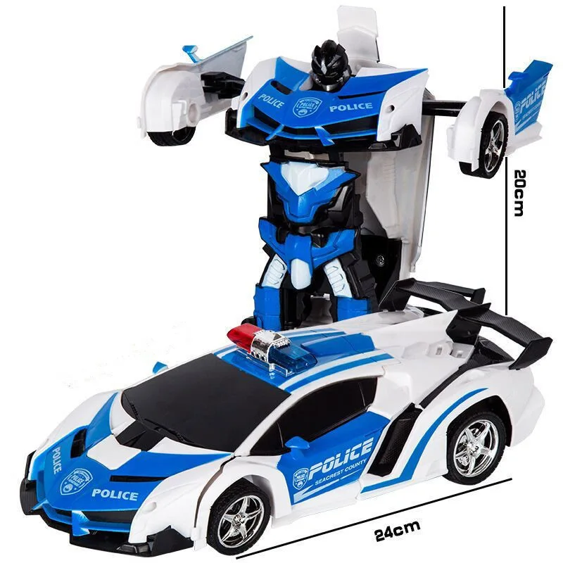 

2In1 RC Car Sports Car Transformation Robots Models Remote Control Deformation Car RC Fighting Toy Kids Children's Birthday Gift