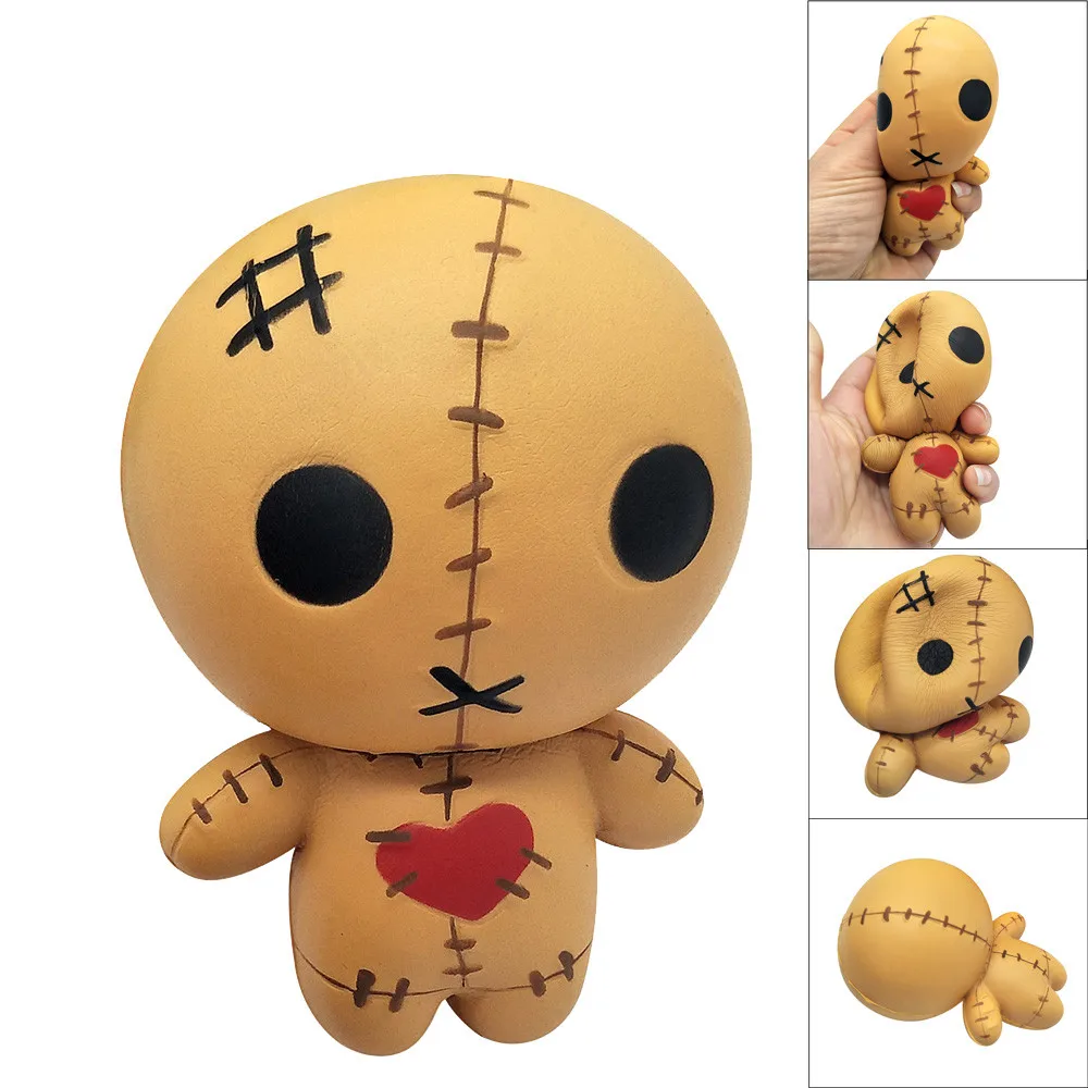 

2019 HOT! Squeeze Horror Doll Scented Squishy Charm Slow Rising 8cm Simulation Kid Toy Drop Shipping De27