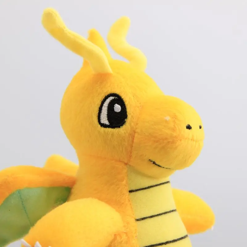 Высокое качество аниме Dragonite плюшевые Игрушечные лошадки мягкие Куклы детские мягкие Куклы " 23 см