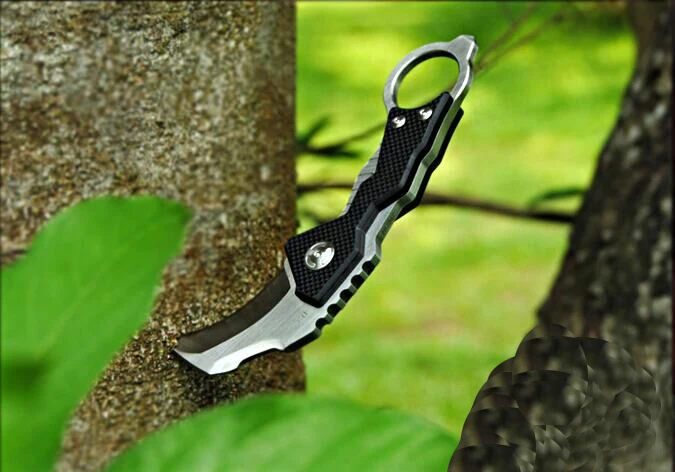 karambit knife AUS-8 Blade 59HRC G10 handle Folding knife good EDC Tool outdoor camping survival exploration pocket knife karambit knife AUS-8 Blade 59HRC G10 handle Folding knife good EDC Tool outdoor camping survival exploration pocket knife