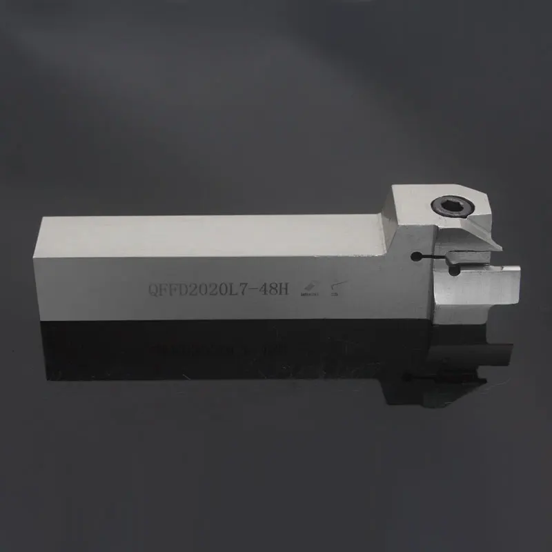 

Grooving turning tool holder QFFD2020L7-48H grooving and parting turning tool holder Applicable inserts ZTHD0504-MG