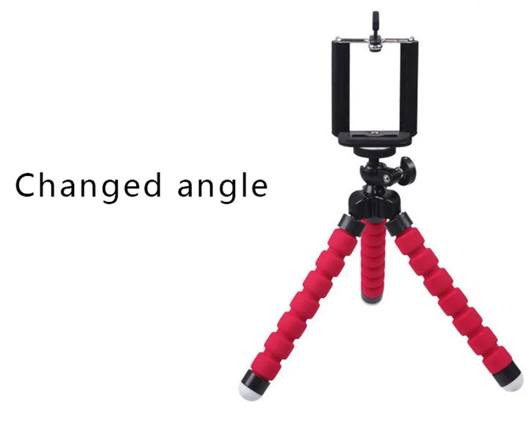 Гибкая пена ноги Осьминог штатив Стенд+ Адаптер для GoPro SLR DSLR DV камера маленькая камера держатель стенд для Xiaomi Redmi 4x3 s