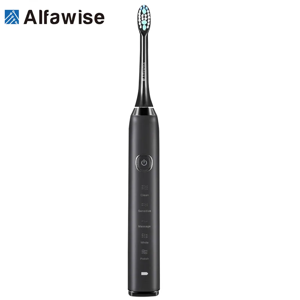 Koop Alfawise S100 Sonic Elektrische Tandenborstel Ultieme Reiniging Whitening Geavanceerde Safeguard Orale Gezondheidszorg Cleaning Tools voor Thuis