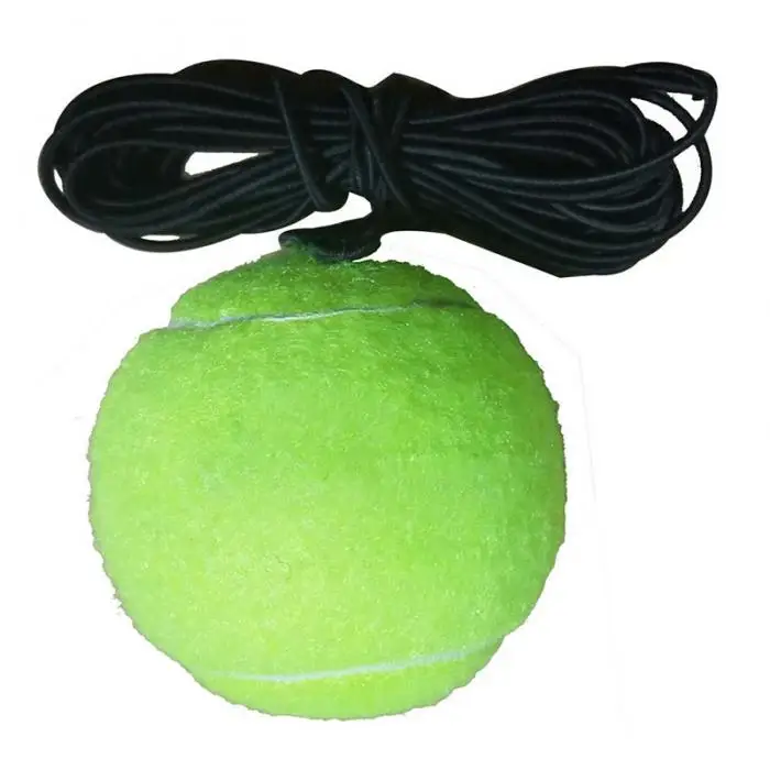 1 комплект Теннисный тренажер теннисная база + тренировочный мяч с веревкой прочный простой в использовании SMN88