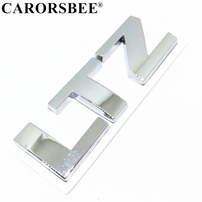 Beste Zilver 3D Metalen LTZ Embleem Badge Auto sticker Auto Brief Decal Auto accessoires Voor Chevrolet cruze aveo captiva Turbo Malibu