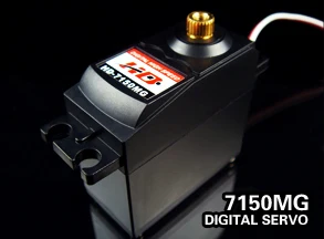 

Цифровой сервопривод Power HD-7150MG Metal Gear 49g/7,2 kg 2BB